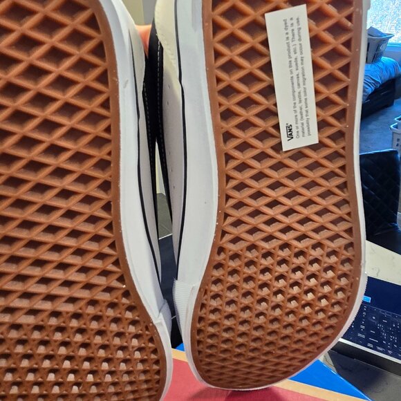 Vans Knu Skool Sneakers Suede White Black VN0009QCYB2 Mens Size 12 Skateboarding - Picture 8 of 9